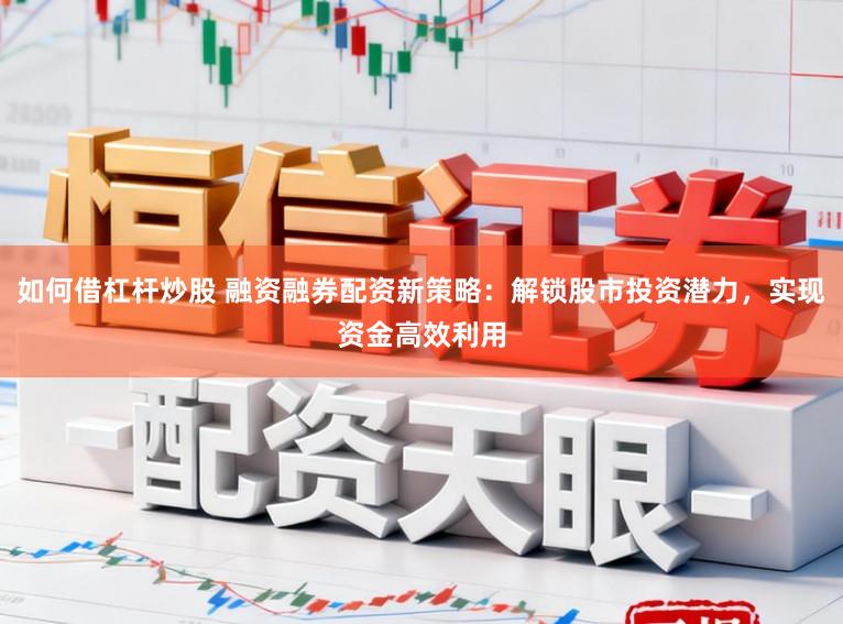 如何借杠杆炒股 融资融券配资新策略：解锁股市投资潜力，实现资金高效利用