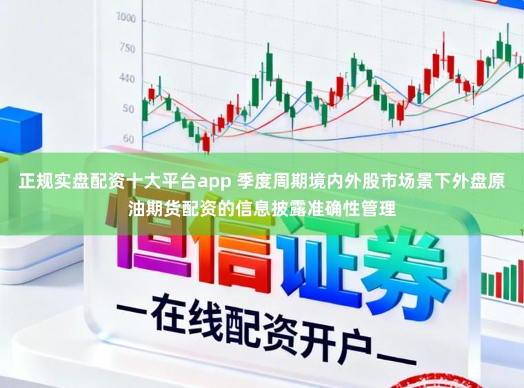 正规实盘配资十大平台app 季度周期境内外股市场景下外盘原油期货配资的信息披露准确性管理