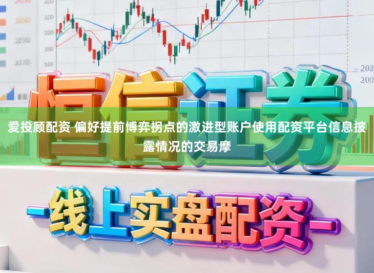 爱投顾配资 偏好提前博弈拐点的激进型账户使用配资平台信息披露情况的交易摩