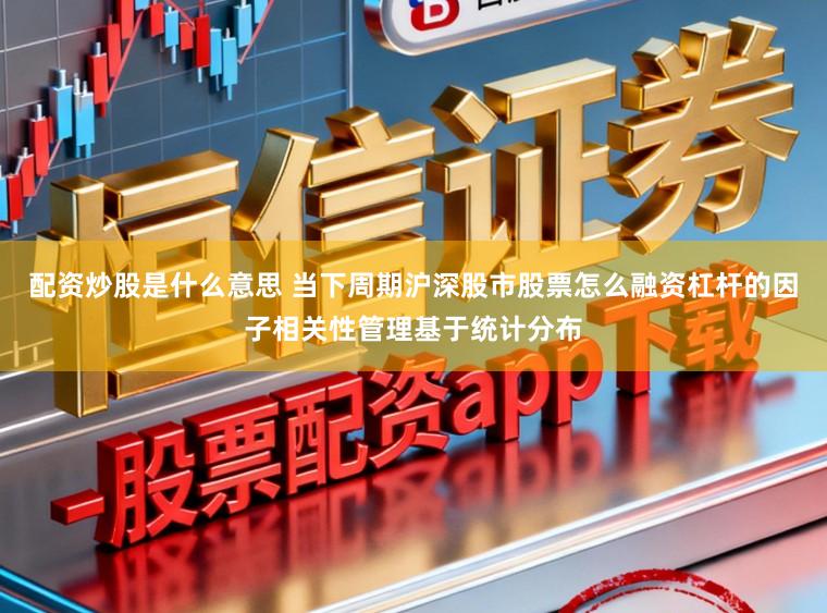 配资炒股是什么意思 当下周期沪深股市股票怎么融资杠杆的因子相关性管理基于统计分布