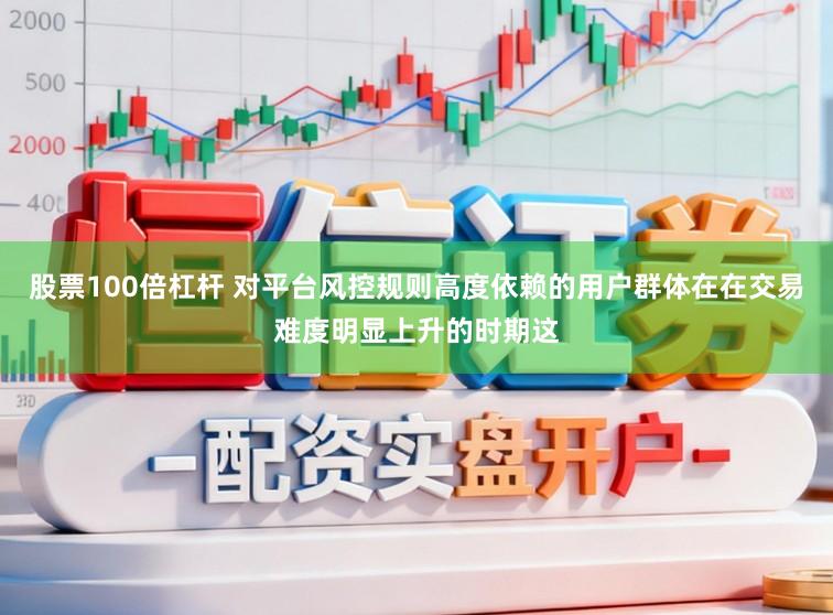 股票100倍杠杆 对平台风控规则高度依赖的用户群体在在交易难度明显上升的时期这