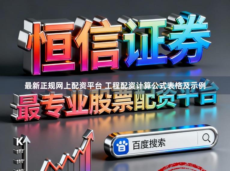 最新正规网上配资平台 工程配资计算公式表格及示例